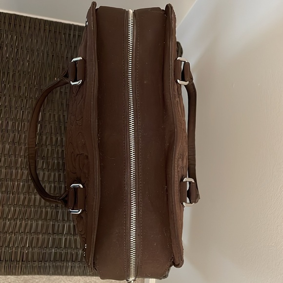 Vera Bradley large tote in chocolate brown - Picture 7 of 7